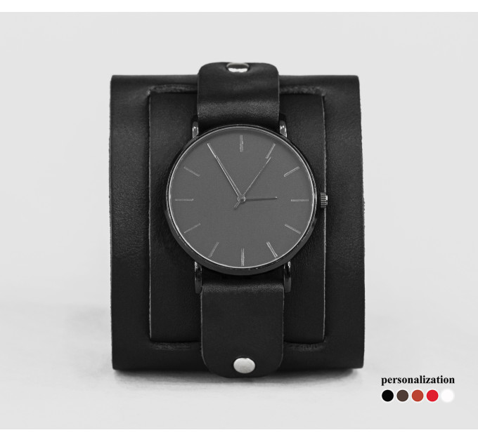 Шкіряний ремінець для годинника, 5411