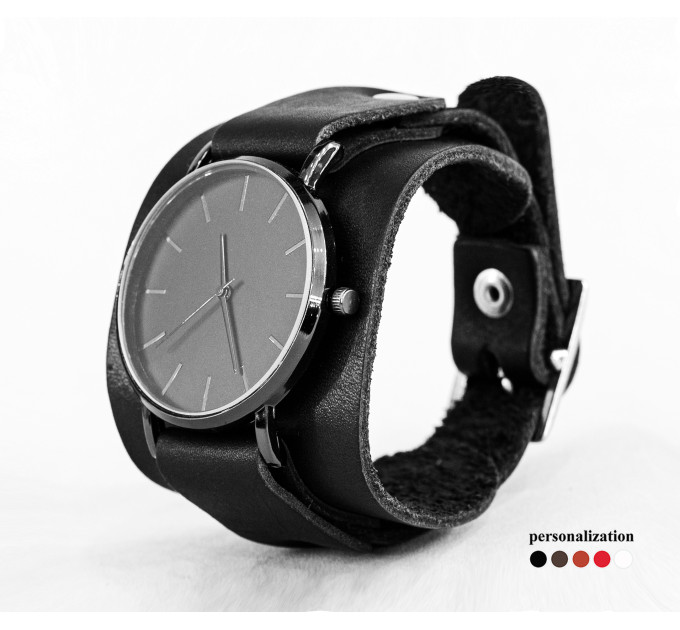 Шкіряний ремінець для годинника, 5530