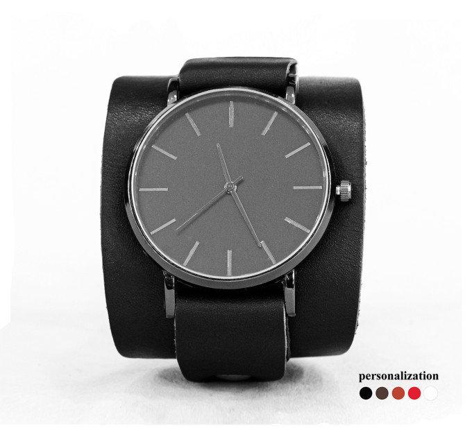 Шкіряний ремінець для годинника, 5530