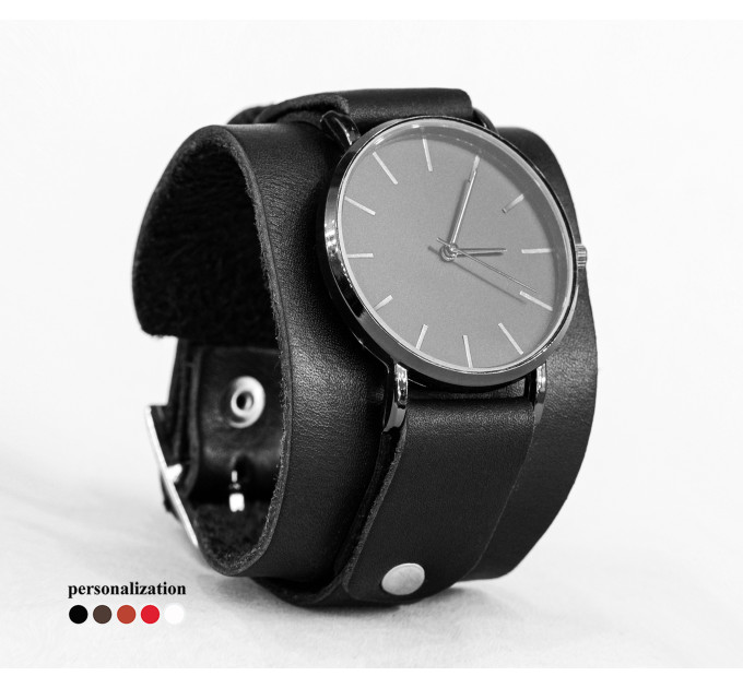 Шкіряний ремінець для годинника, 5540