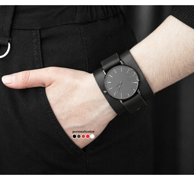 Шкіряний ремінець для годинника, 5540