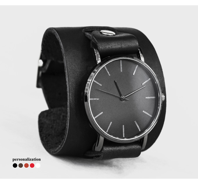 Шкіряний ремінець для годинника, 5550