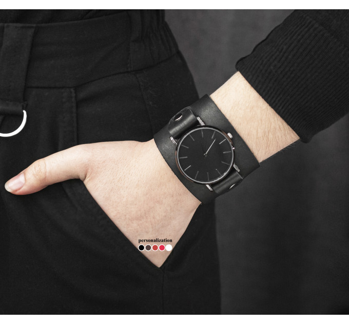 Шкіряний ремінець для годинника, 5550