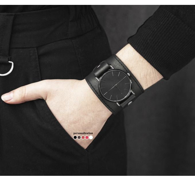 Шкіряний ремінець для годинника, 5550ст