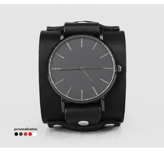 Шкіряний ремінець для годинника, 5552