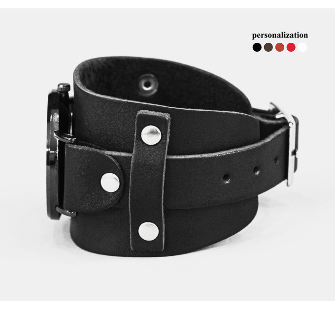 Шкіряний ремінець для годинника, 5552