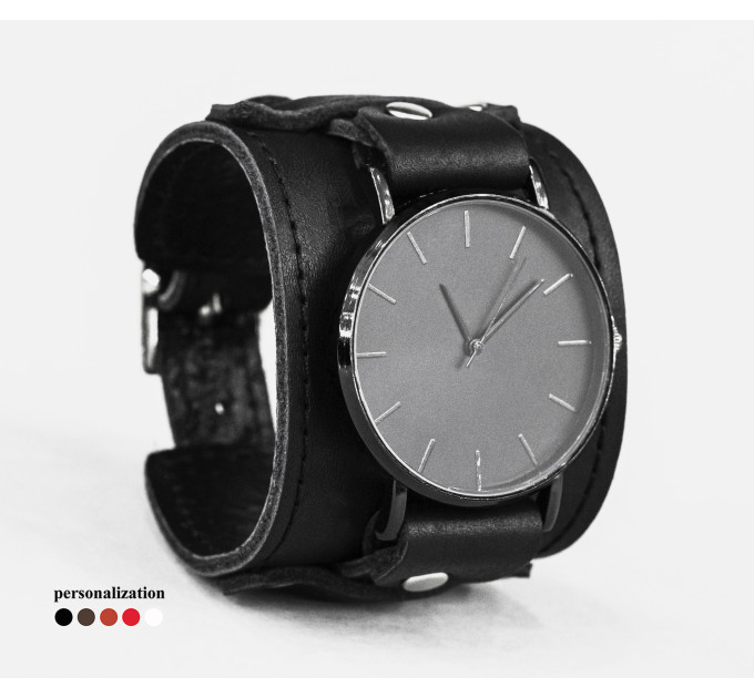 Шкіряний ремінець для годинника, 5552ст