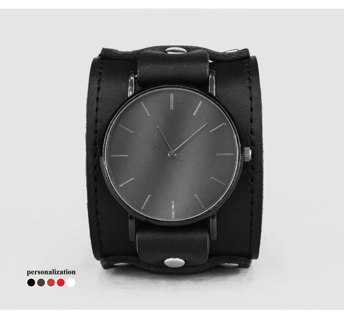 Шкіряний ремінець для годинника, 5552ст