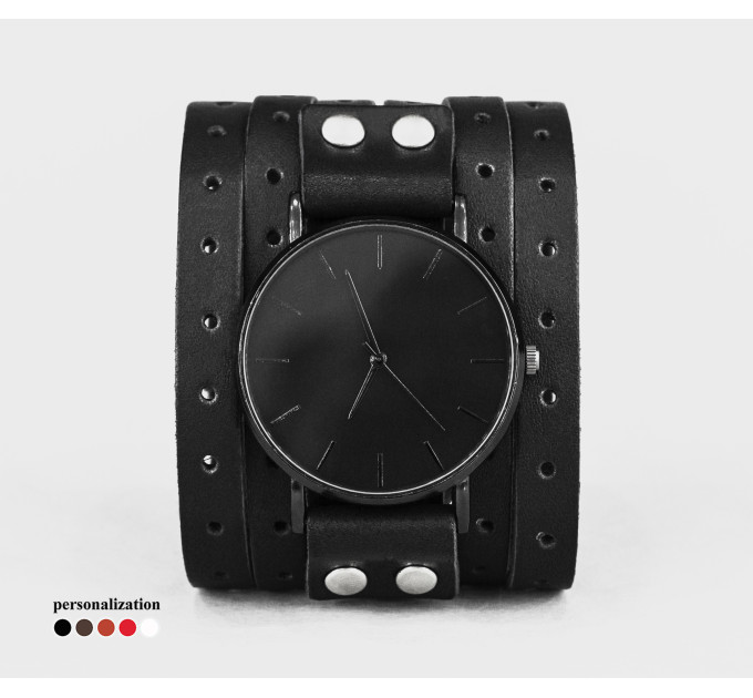 Шкіряний ремінець для годинника, 5601