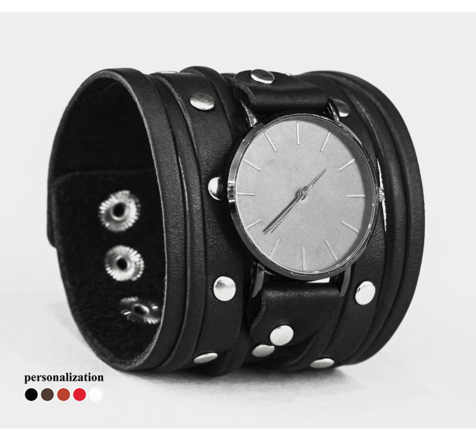 Шкіряний ремінець для годинника, 5604