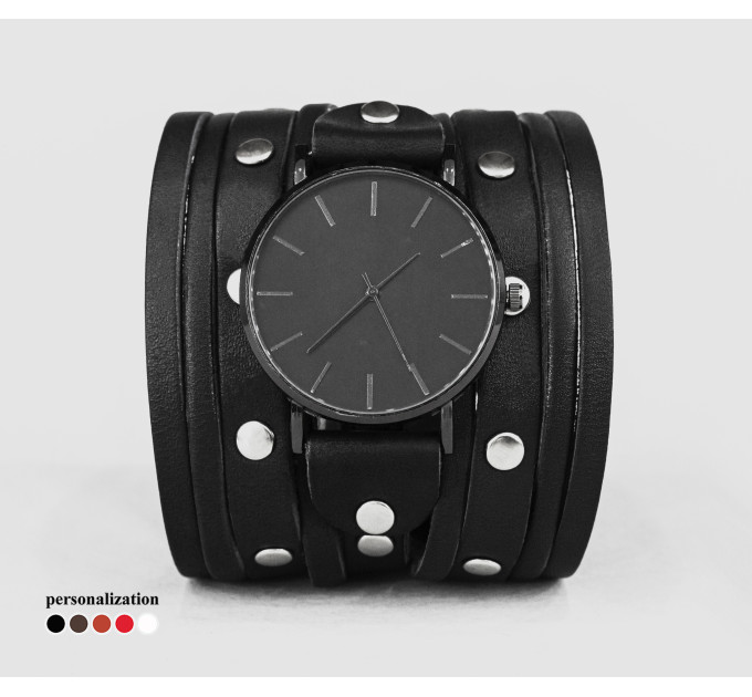 Шкіряний ремінець для годинника, 5604