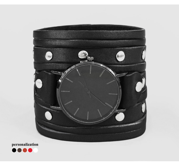 Шкіряний ремінець для годинника, 5604