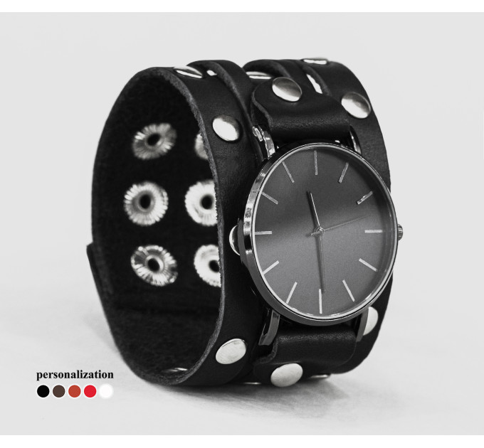 Шкіряний ремінець для годинника, 5606