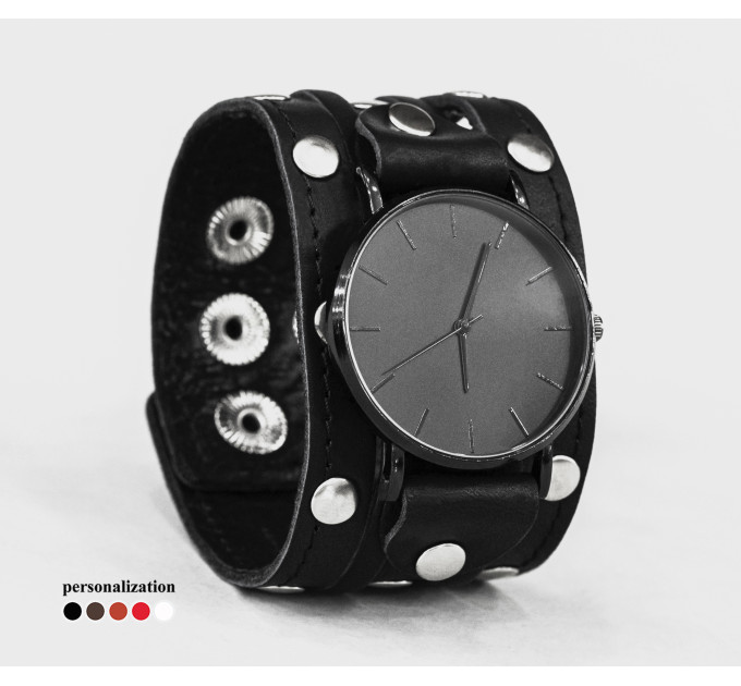 Шкіряний ремінець для годинника, 5606ст