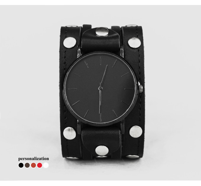 Шкіряний ремінець для годинника, 5606ст