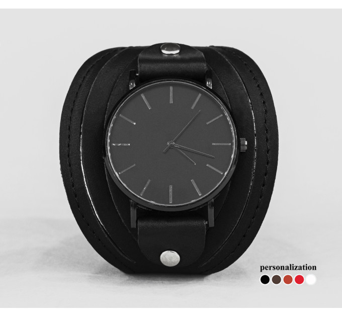 Шкіряний ремінець для годинника, 5608ст