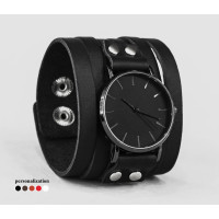 Шкіряний ремінець для годинника, 5640