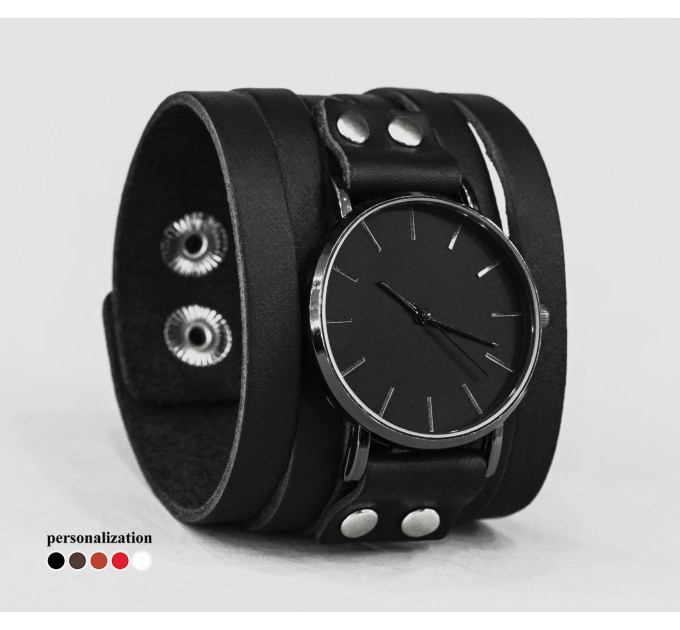 Шкіряний ремінець для годинника, 5640