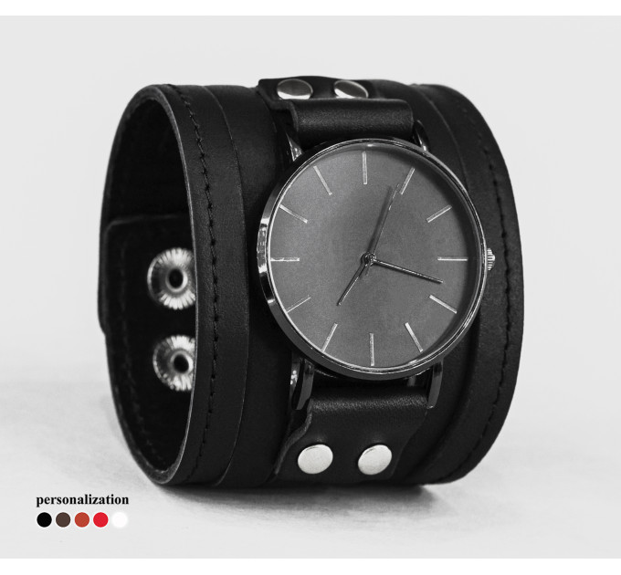 Шкіряний ремінець для годинника, 5640ст