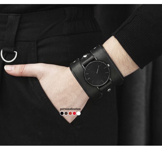 Шкіряний ремінець для годинника, 5710