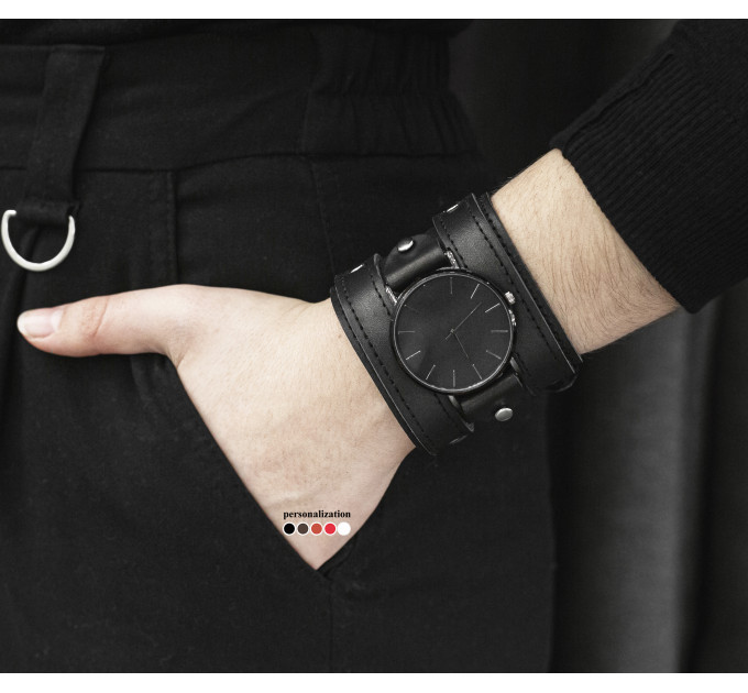 Шкіряний ремінець для годинника, 5710ст