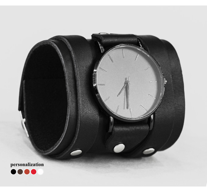 Шкіряний ремінець для годинника, 5715