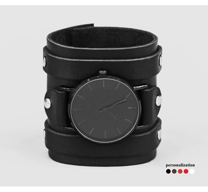 Шкіряний ремінець для годинника, 5715