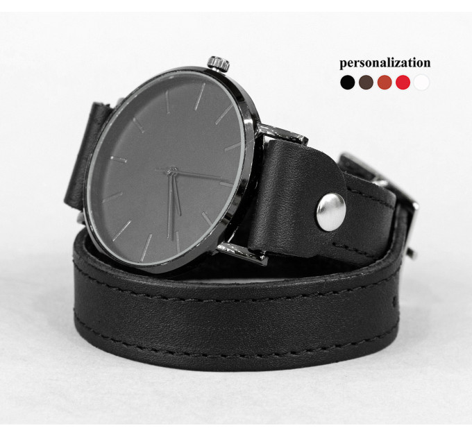 Шкіряний ремінець для годинника, 5810ст