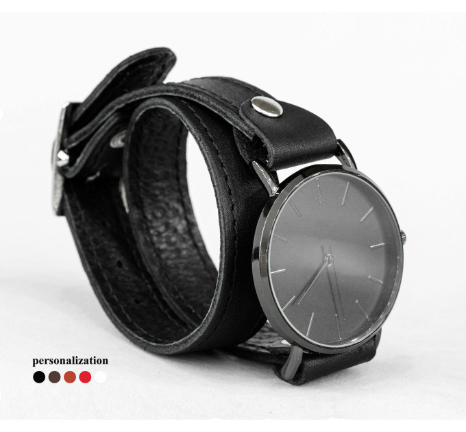 Шкіряний ремінець для годинника, 5810ст