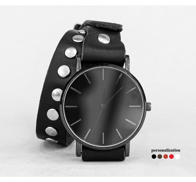 Шкіряний ремінець для годинника, 5820