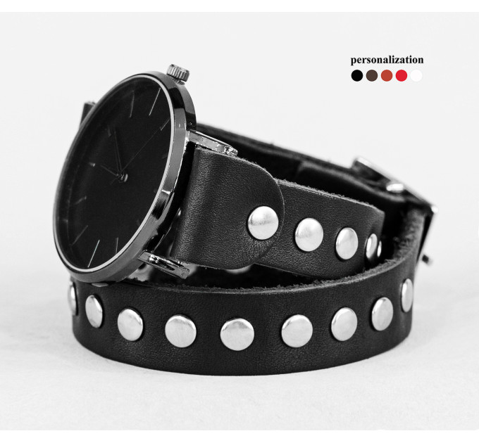 Шкіряний ремінець для годинника, 5820