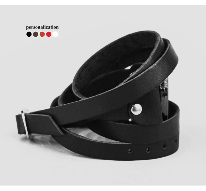 Шкіряний ремінець для годинника, 5860