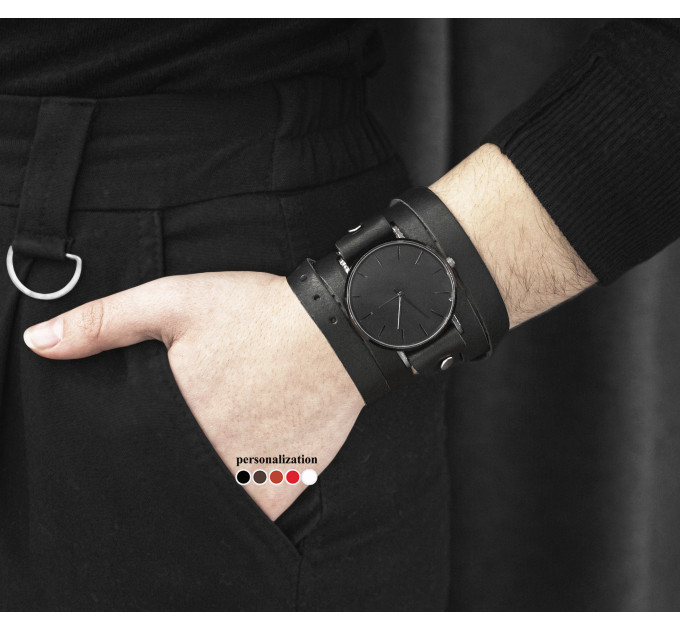 Шкіряний ремінець для годинника, 5860