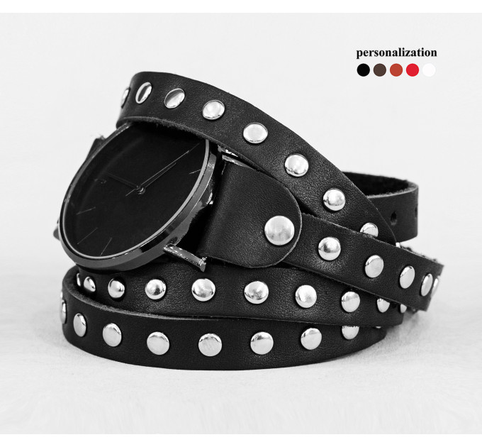 Шкіряний ремінець для годинника, 5861