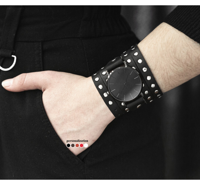 Шкіряний ремінець для годинника, 5861