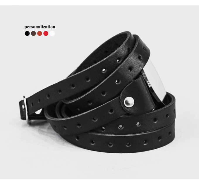 Шкіряний ремінець для годинника, 5864