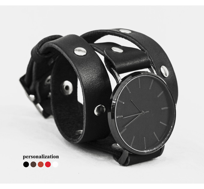 Шкіряний ремінець для годинника, 5870