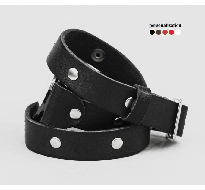 Шкіряний ремінець для годинника, 5870