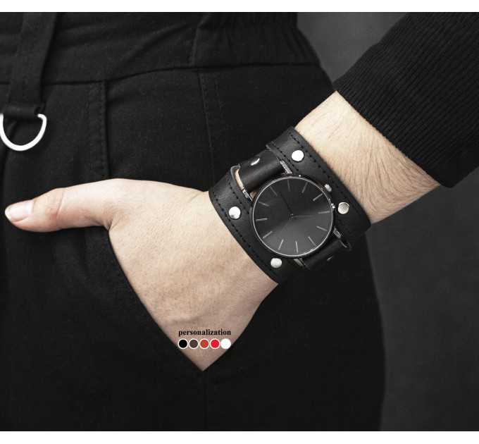 Шкіряний ремінець для годинника, 5870ст