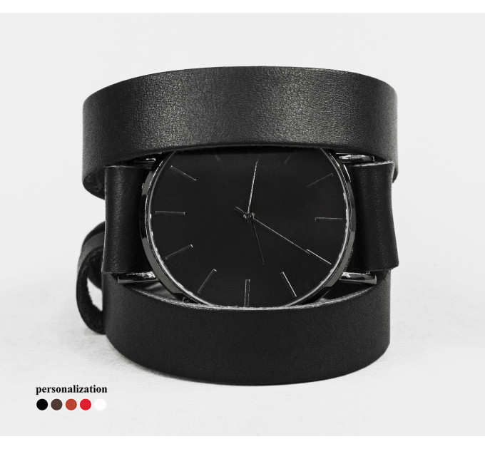 Шкіряний ремінець для годинника, 5875