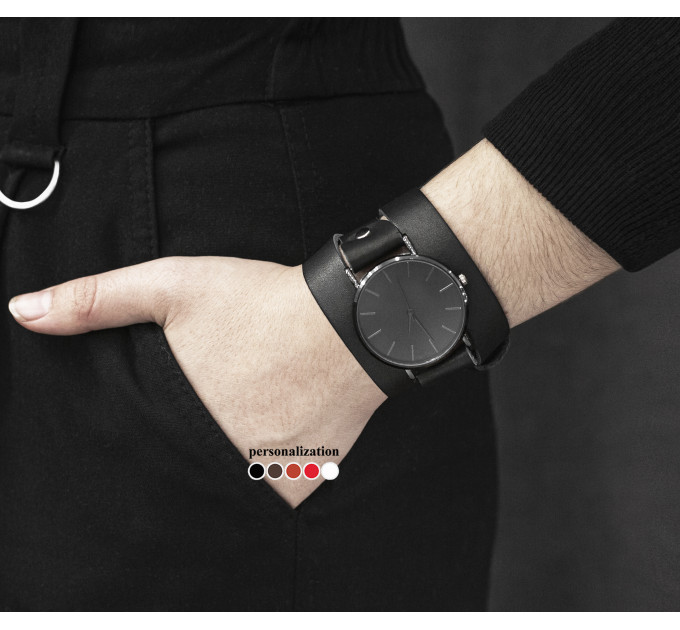 Шкіряний ремінець для годинника, 5875