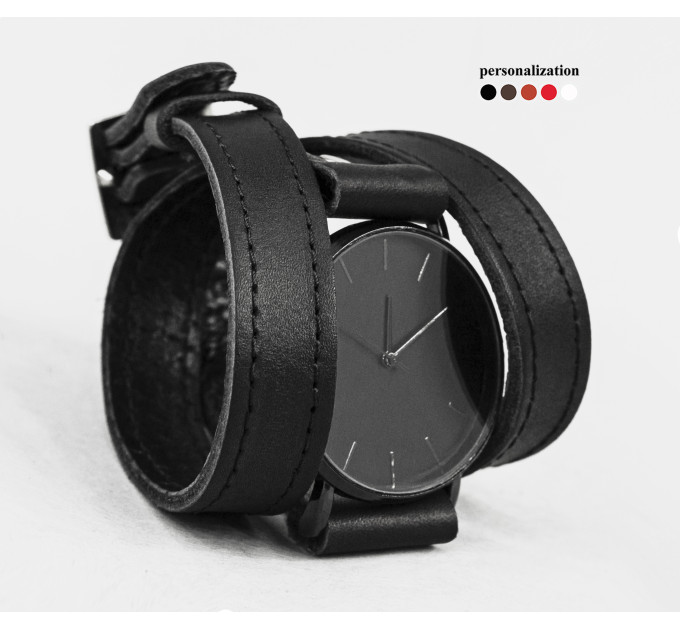 Шкіряний ремінець для годинника, 5875ст