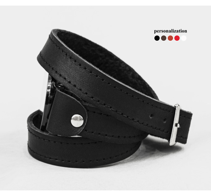 Шкіряний ремінець для годинника, 5875ст