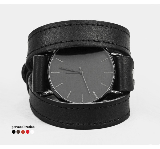 Шкіряний ремінець для годинника, 5875ст