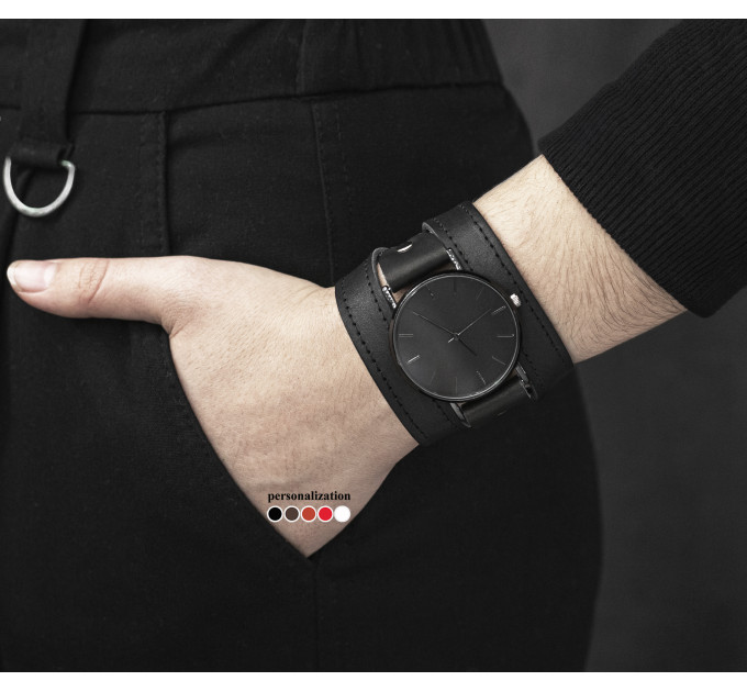 Шкіряний ремінець для годинника, 5875ст