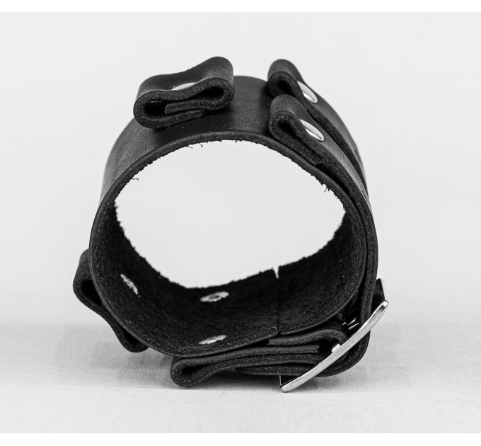 Широкий шкіряний браслет, 6000