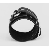 Широкий шкіряний браслет, 6108