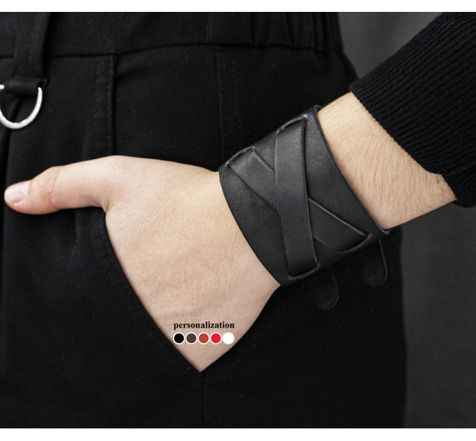 Шкіряний браслет, 6405