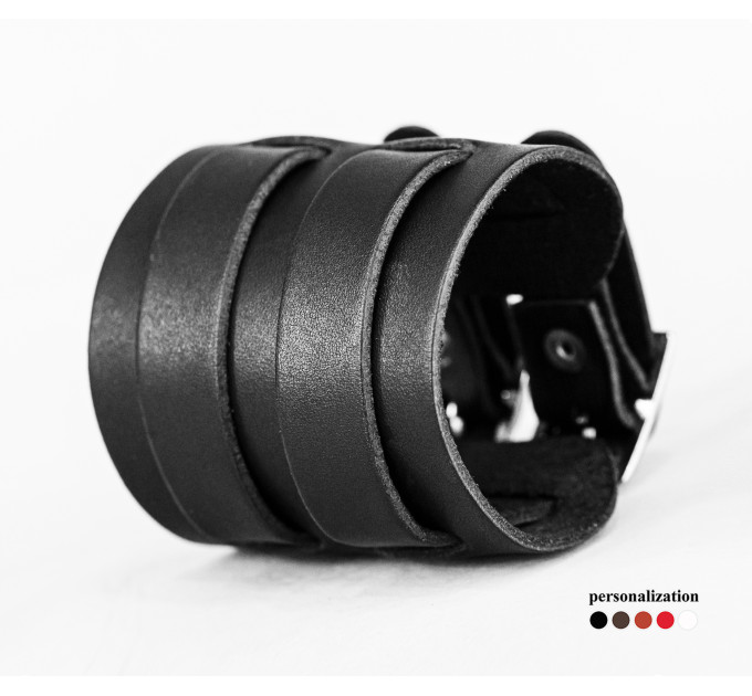 Шкіряний браслет, 6410