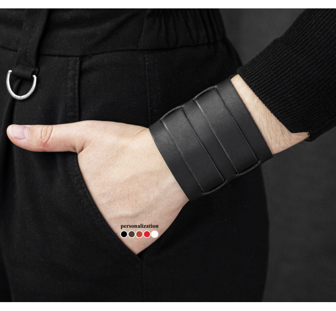 Шкіряний браслет, 6410